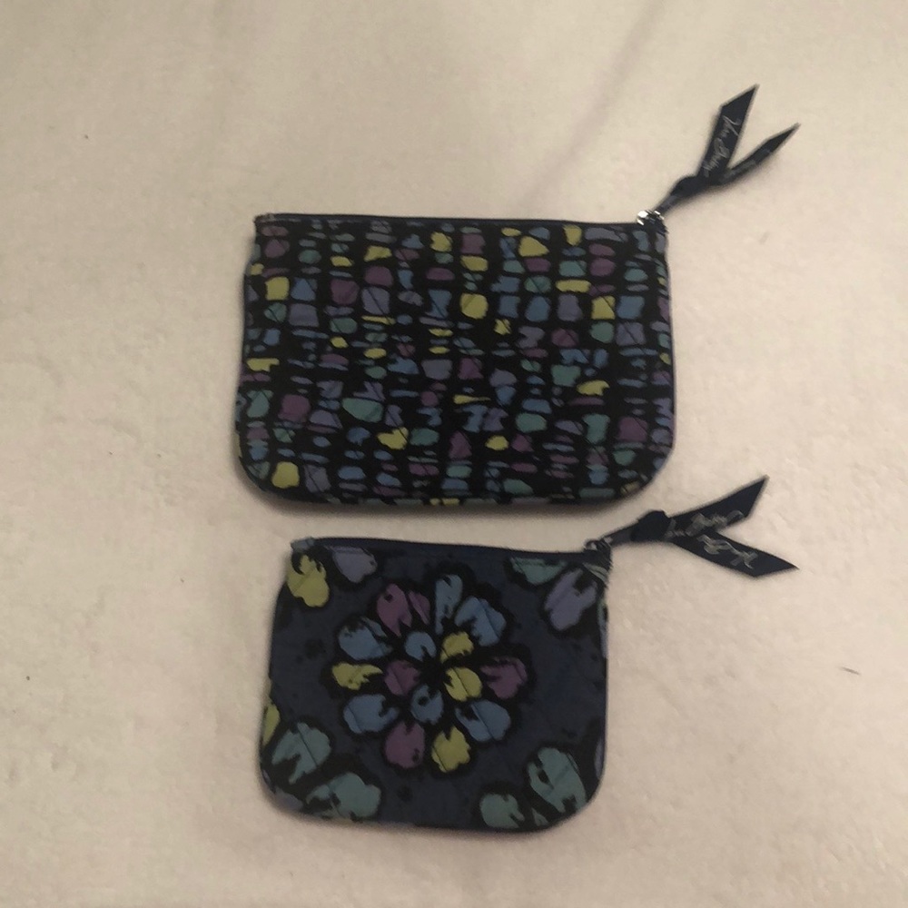 3 Vera Bradley bags in Indingo Pop pattern